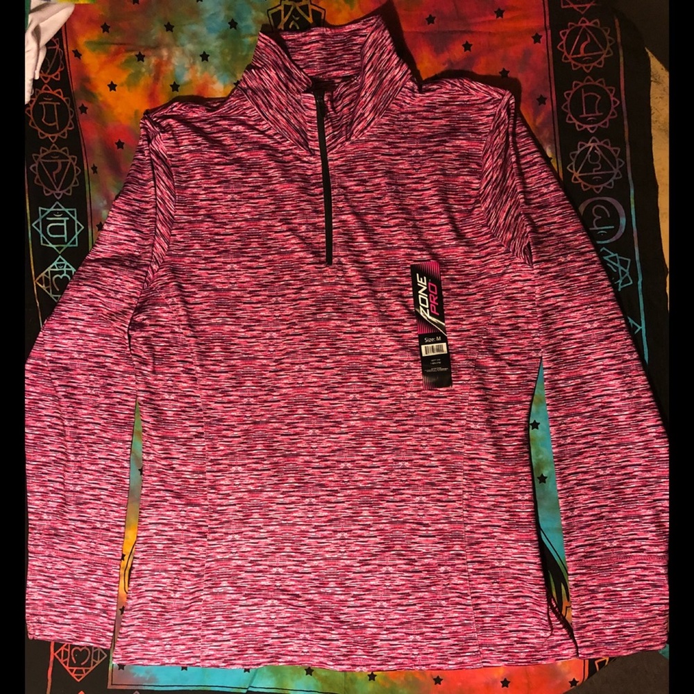 Pink Athletic Quarter-zip - Picture 2 of 6